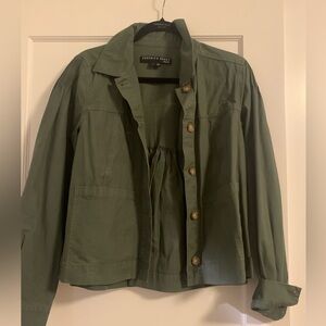 Veronica Beard Green jacket - Womens Medium
